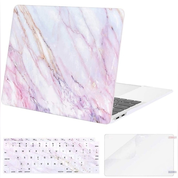 MacBook Air 13.3"  Case 2019 2018 A1932 with Retina Display Keyboard Cover - Picture 1 of 8